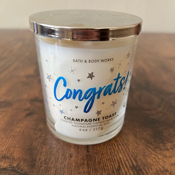 Bath & Body Works Other - Bath & Body Works Champagne Toast Candle - Congratulations